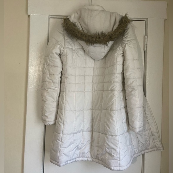 Lane Crawford White MIDI Bubble Jacket Size Small - Picture 6 of 7